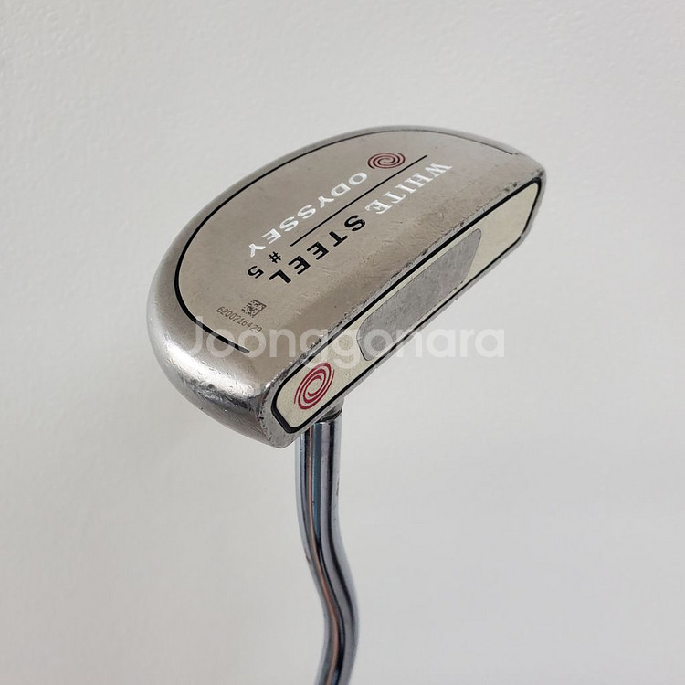 오디세이 화이트스틸 5 퍼터 33인치 골프채 골프클럽--0