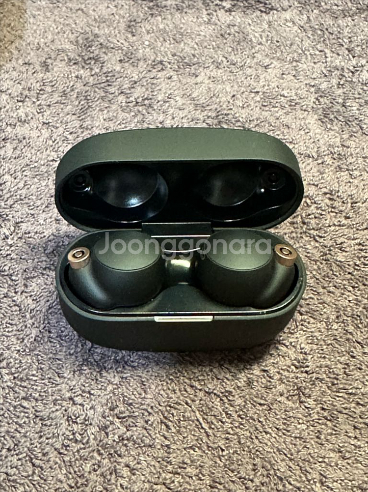 소니 WF-1000M4 블랙 + 디그니스 가죽 케이스--0