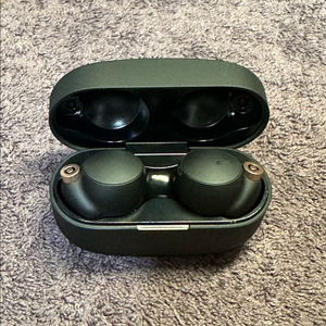 소니 WF-1000M4 블랙 + 디그니스 가죽 케이스