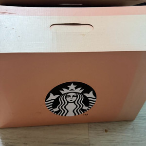 스타벅스 아이스박스 핑크