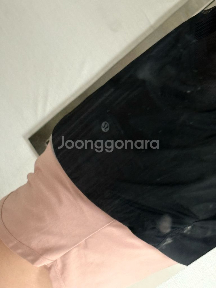 룰루레몬 블랙 바람막이 여성용 거의 새상품(정가 24만--1