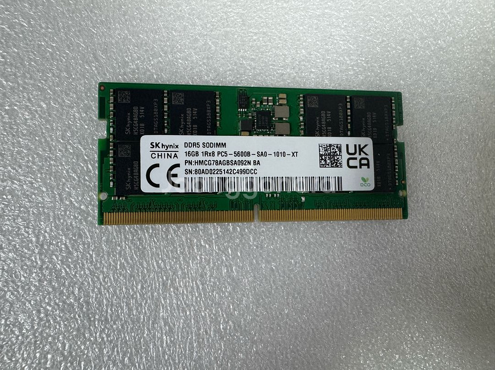 노트북메모리 16GB SK하이닉스 DDR5-5600--0
