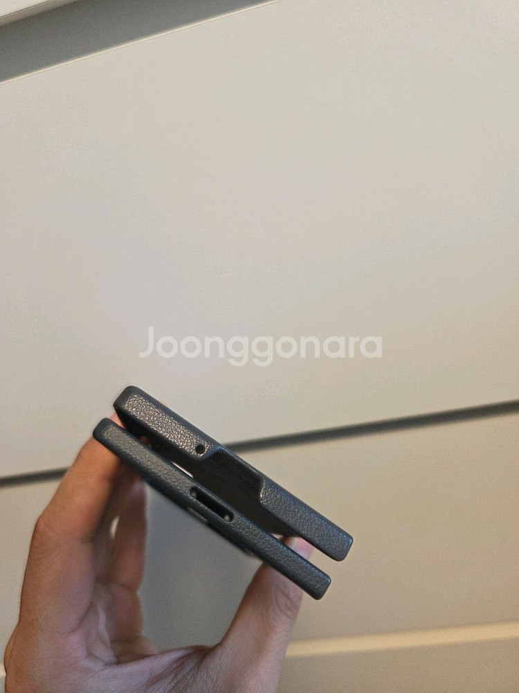 z폴드se 삼성 정품 가죽케이스 s급--5