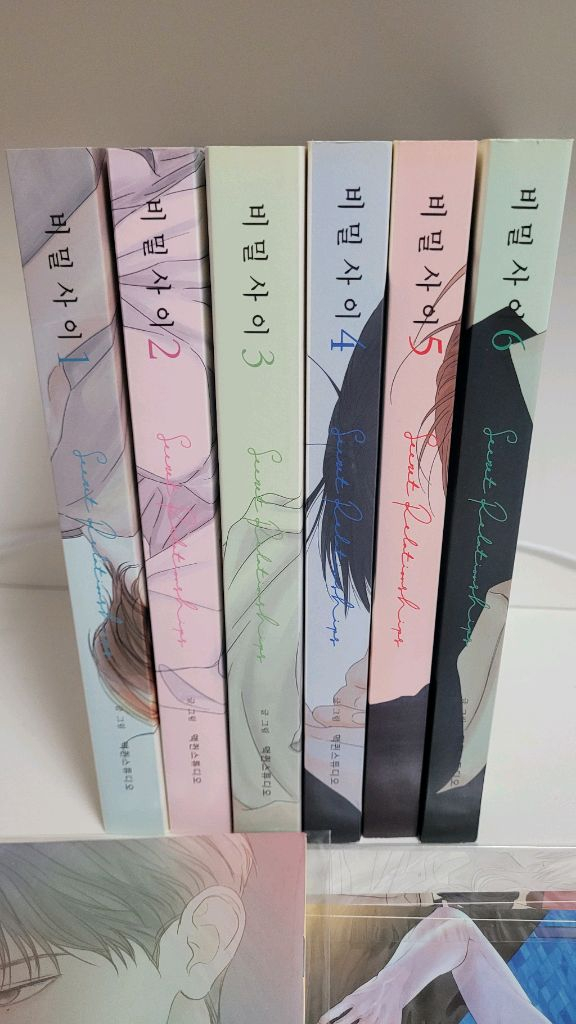 웹툰 비밀사이 시즌1,2단행본 이미지