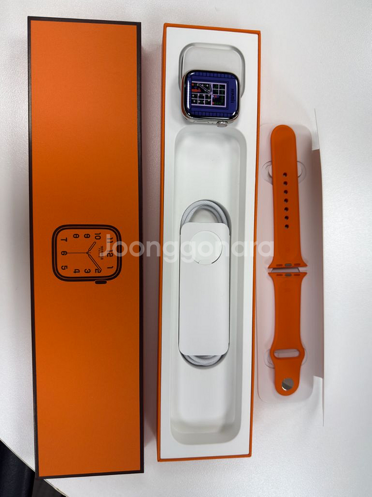 [가격인하] 에르메스 애플워치9 41mm 팝니다--4