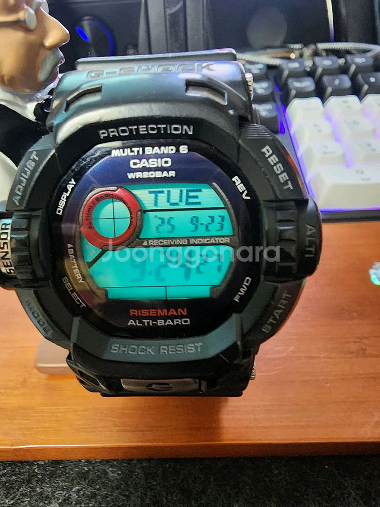 지샥 라이즈맨 정번 전파 GW-9200-1DR--1
