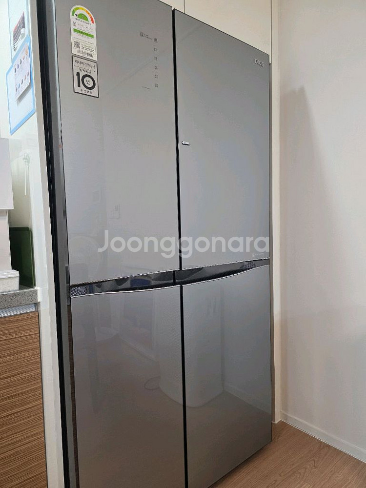 LG 디오스 양문형 냉장고 821l S833TS35E--0