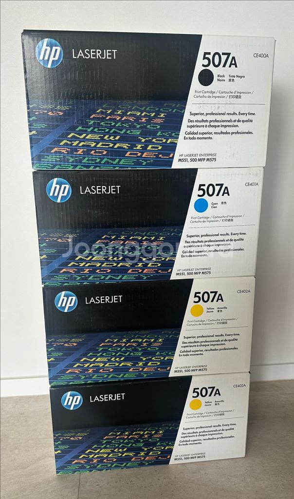 HP 토너 507A 4종 -택포--0