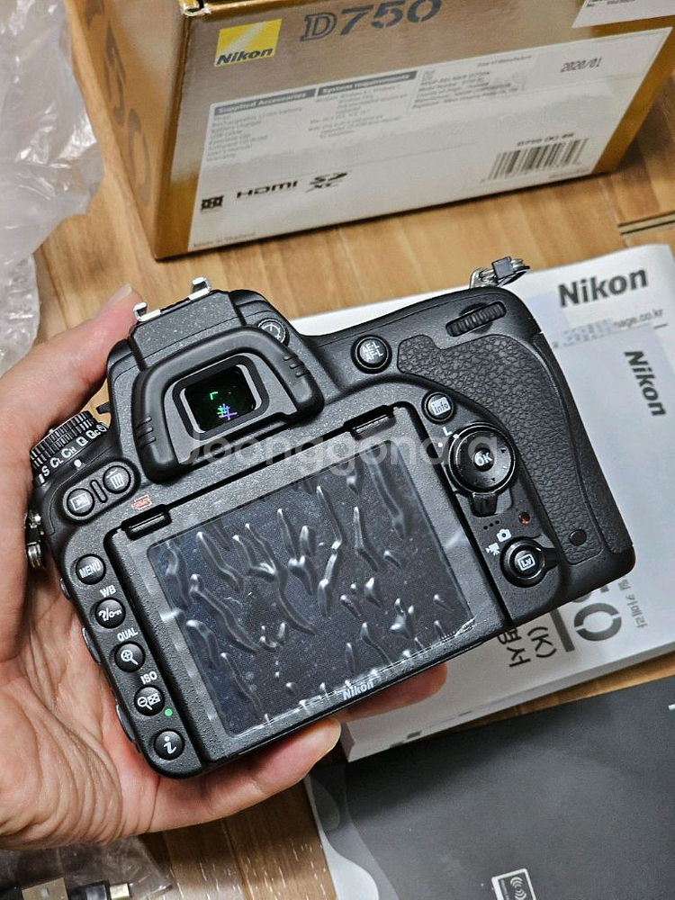 니콘 D750 풀박스 팝니다.--3