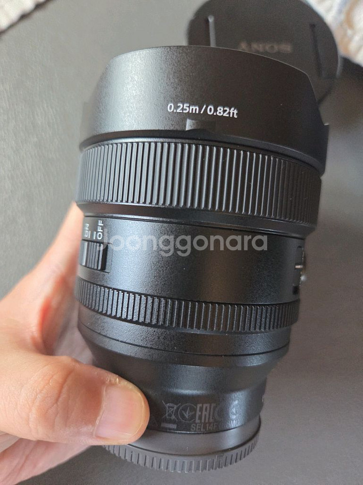 소니 14mm 1.8 14gm 판매합니다.--2