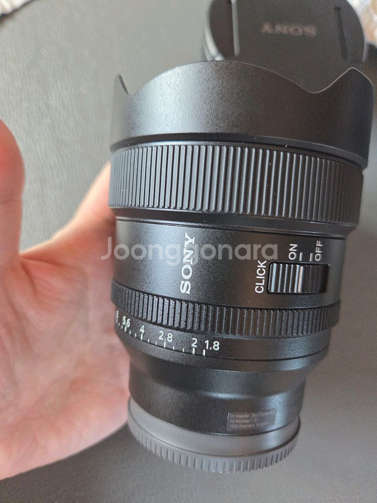 소니 14mm 1.8 14gm 판매합니다.--3