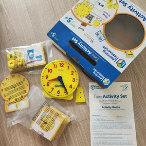 러닝리소스 시계 활동 time activity set