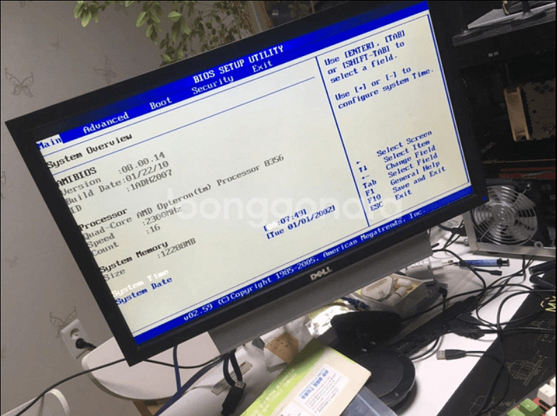 CPU MP AMD 옵테론 타워 서버 2종--5