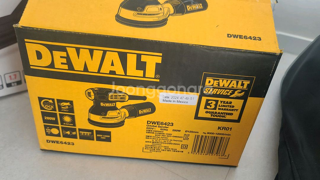 디월트 DWE6423 샌더, 전동사포--0