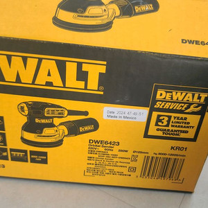 디월트 DWE6423 샌더, 전동사포