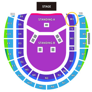 오아시스 내한공연 지정석P 4연석 4연 2연석 콘서트