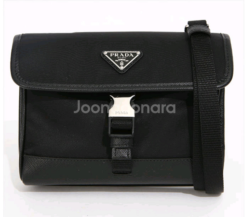 프라다 사피아노 로커 크로스백--2