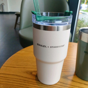 스타벅스 스탠리 크림 켄처 텀블러591ml...새상품
