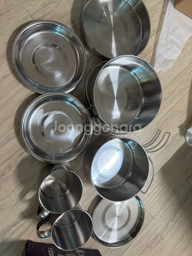 캠핑식기 1-2인용 코펠--1