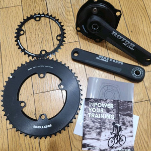 로터 인스파이더 파워미터 크랭크 170mm 판매합니다