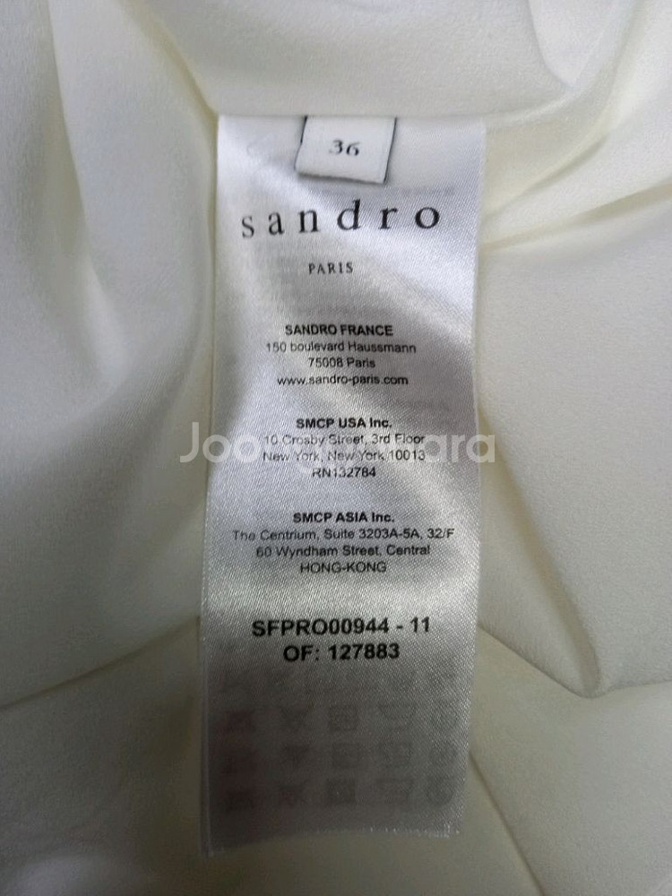 산드로 SANDRO 춘하 플리츠 맥시 롱 원피스 55--9