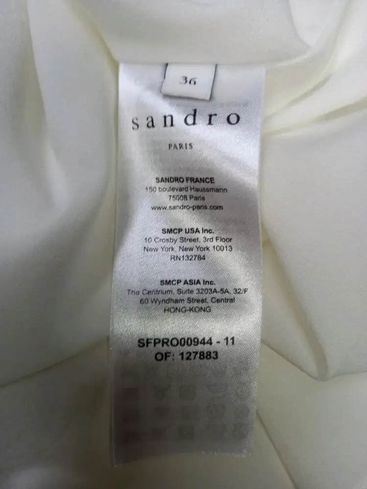 산드로 SANDRO 춘하 플리츠 맥시 롱 원피스 55 이미지