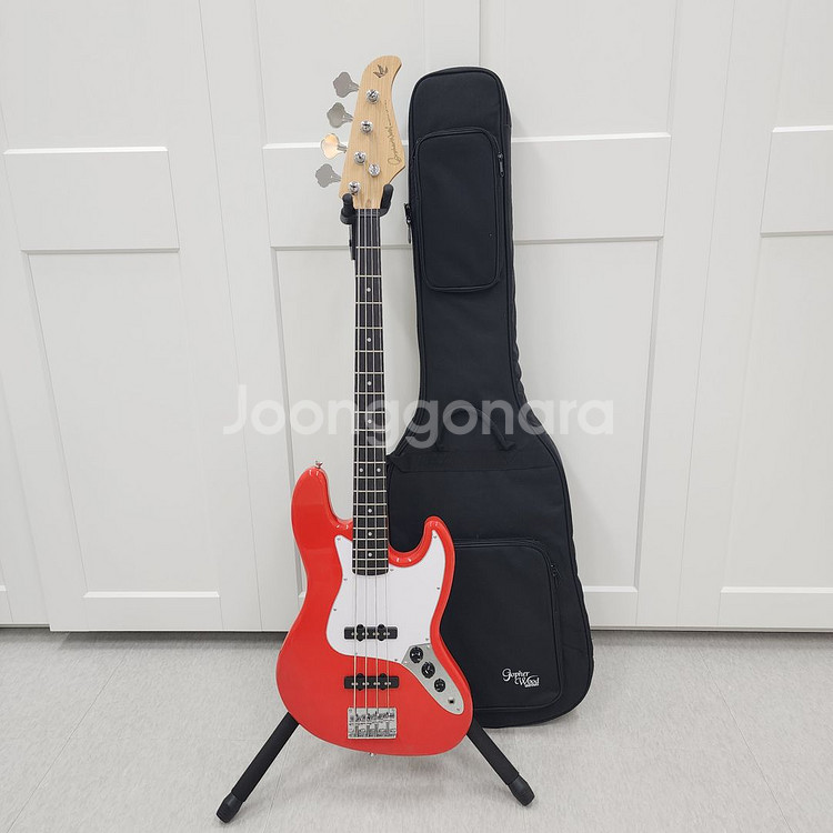 고퍼우드 재즈 베이스기타 J-classic II 스칼렛--0