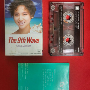마츠다세이코 명반 11집 THE 9TH WAVE 카세트