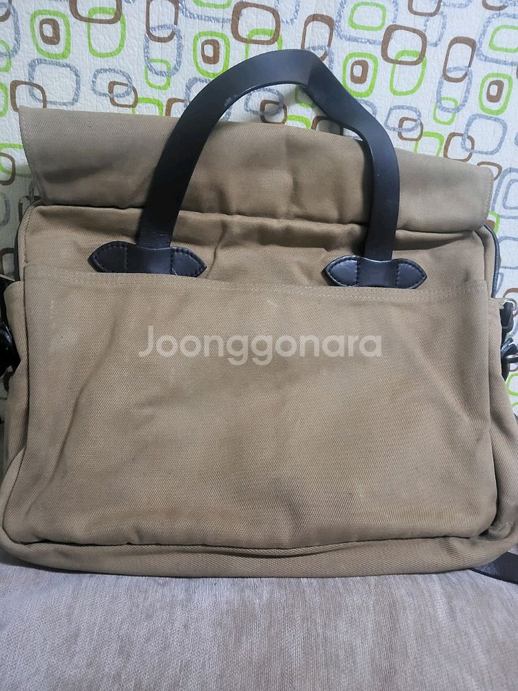 필슨256 탄색 브리프케이스--2