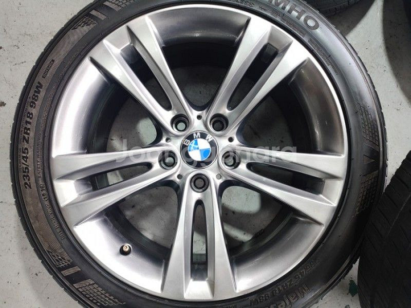BMW 397m 스포츠 18인치 중고 휠타이어 팝니다--3