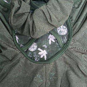 후그 펀샤인 카키 로우컷 더블스트랩X백 30사이즈