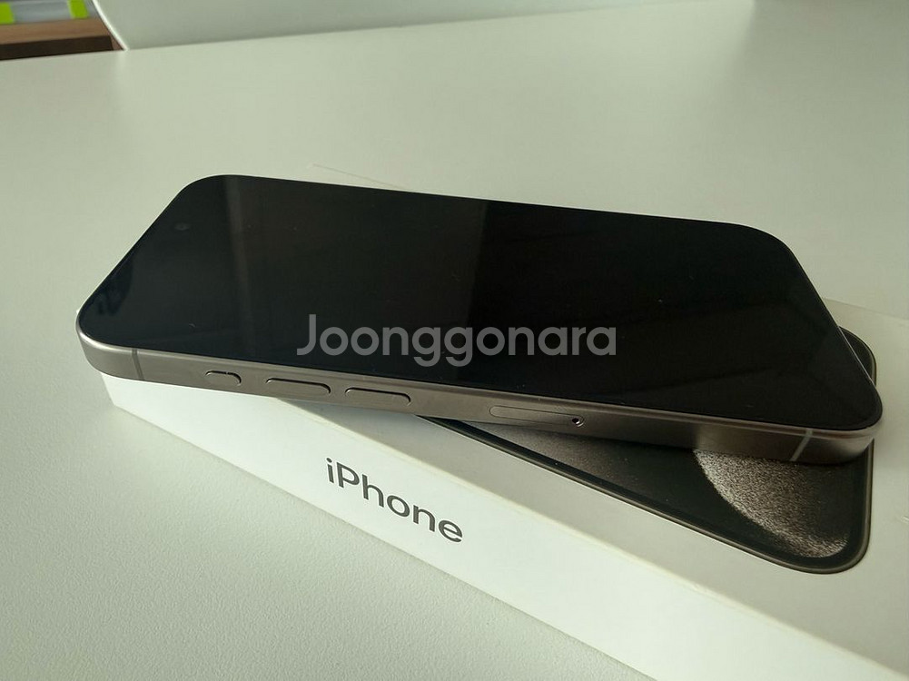 아이폰 15 pro 128gb 풀박스 상태S급--2