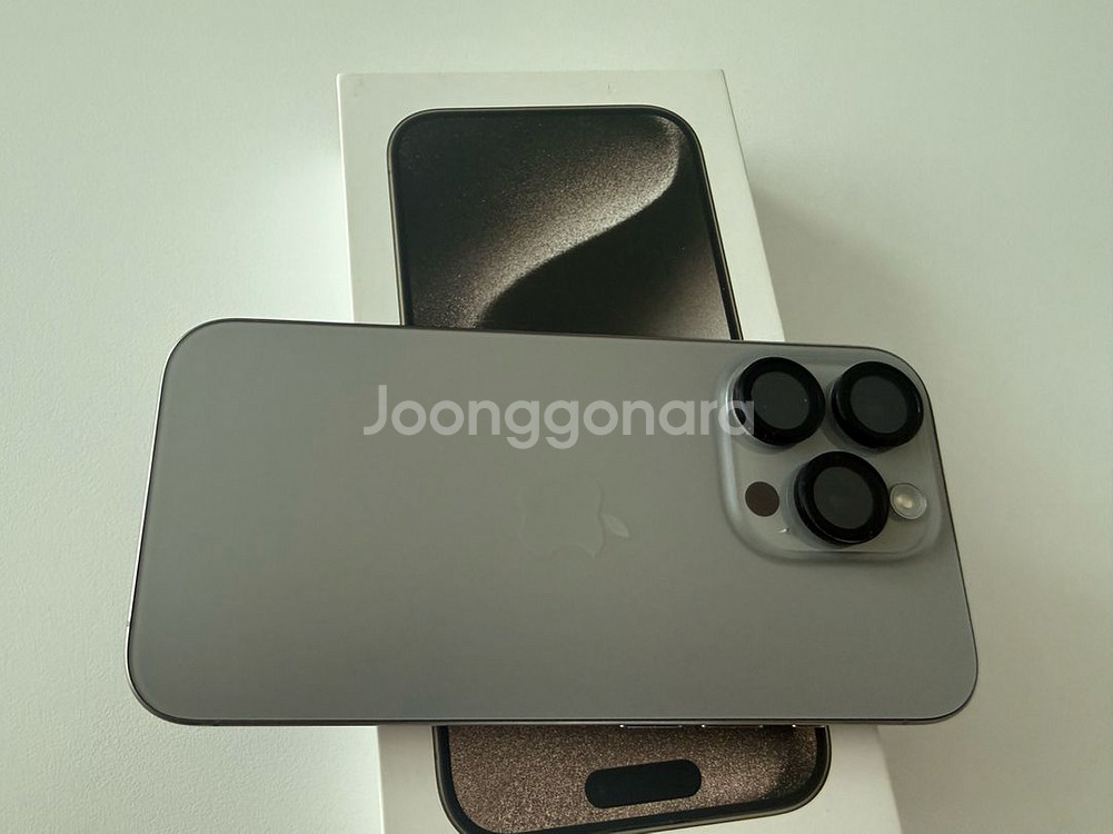 아이폰 15 pro 128gb 풀박스 상태S급--5