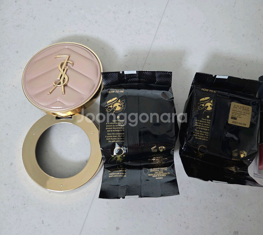 입생로랑 엉크르 드 뽀 본품+리필(+리필)--0