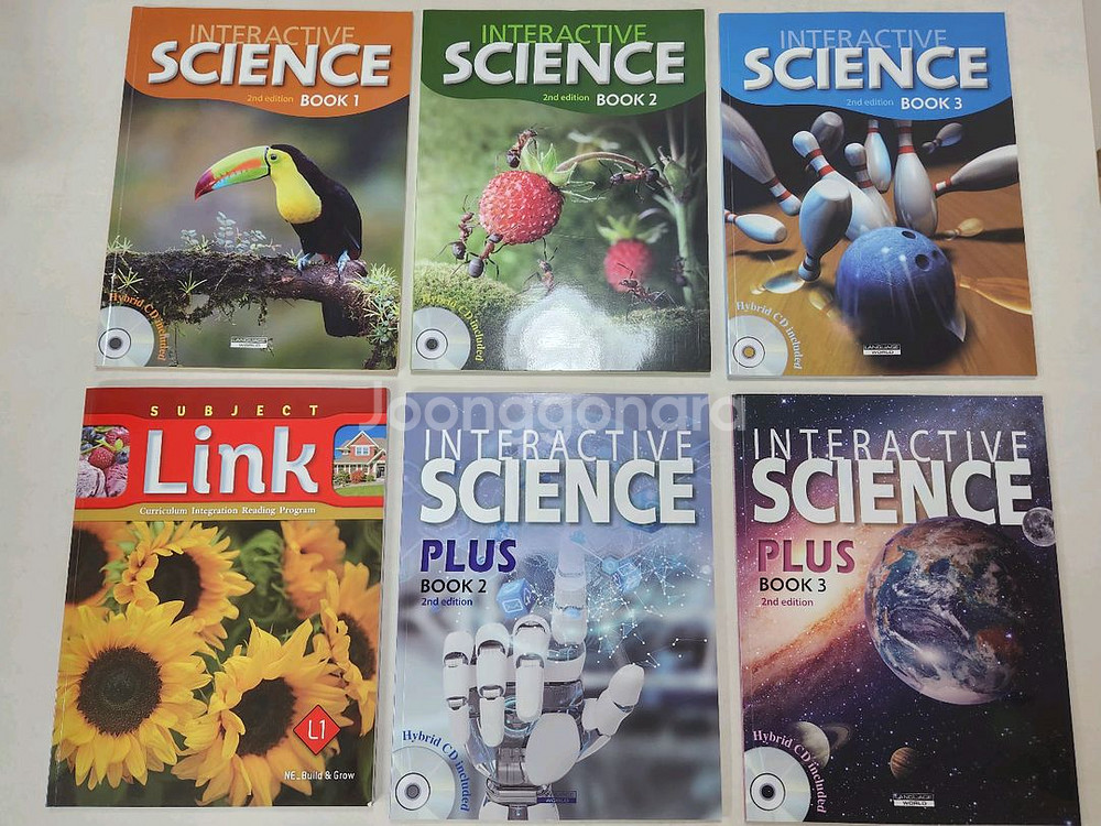 서브젝트링크, 인터렉티브 사이언스 총 6권--0