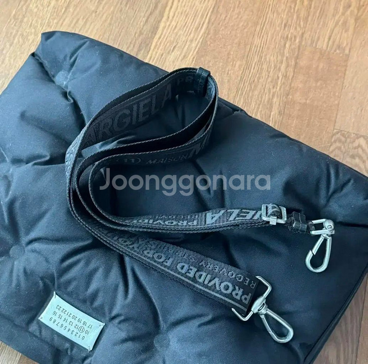 메종 마르지엘라 글램 슬램 투웨이백 - 블랙--2