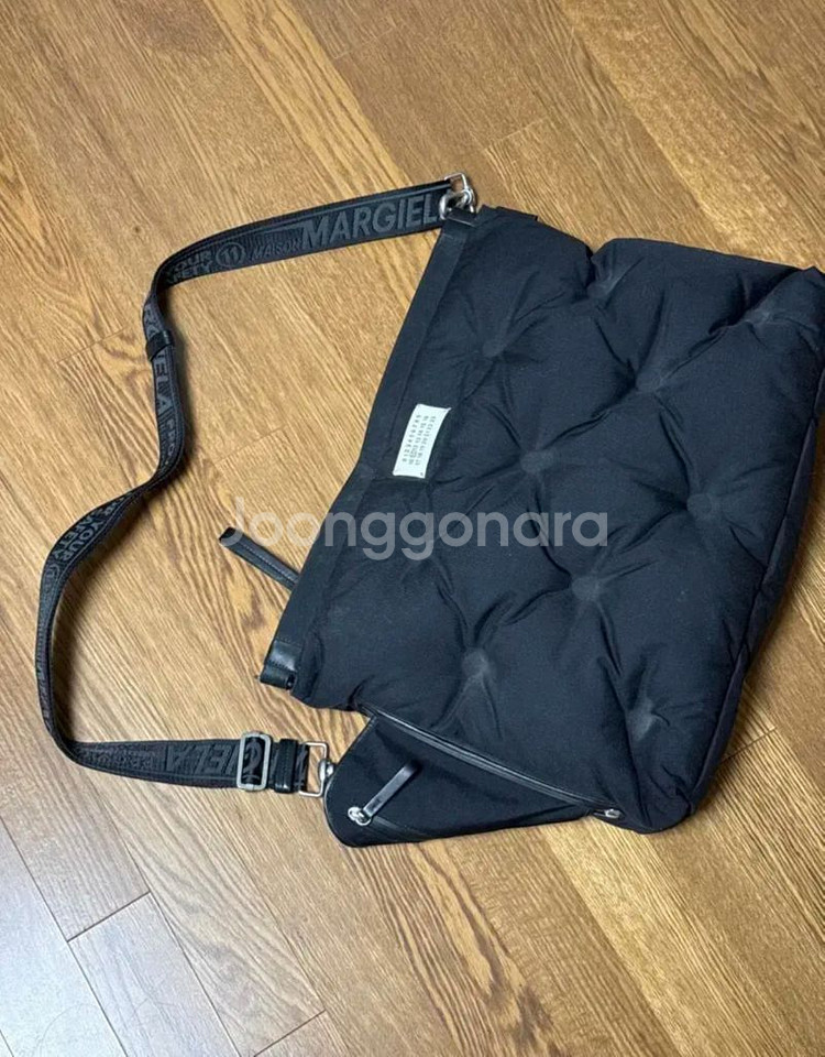 메종 마르지엘라 글램 슬램 투웨이백 - 블랙--4