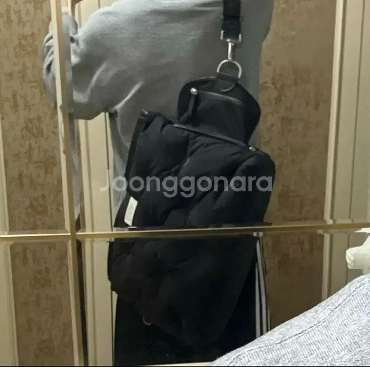 메종 마르지엘라 글램 슬램 투웨이백 - 블랙--5