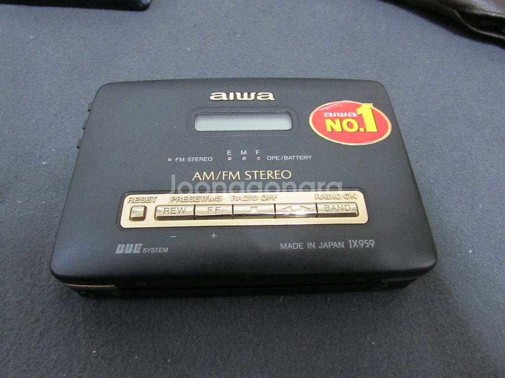 AIWA HS-JX959 부품용 카세트--0