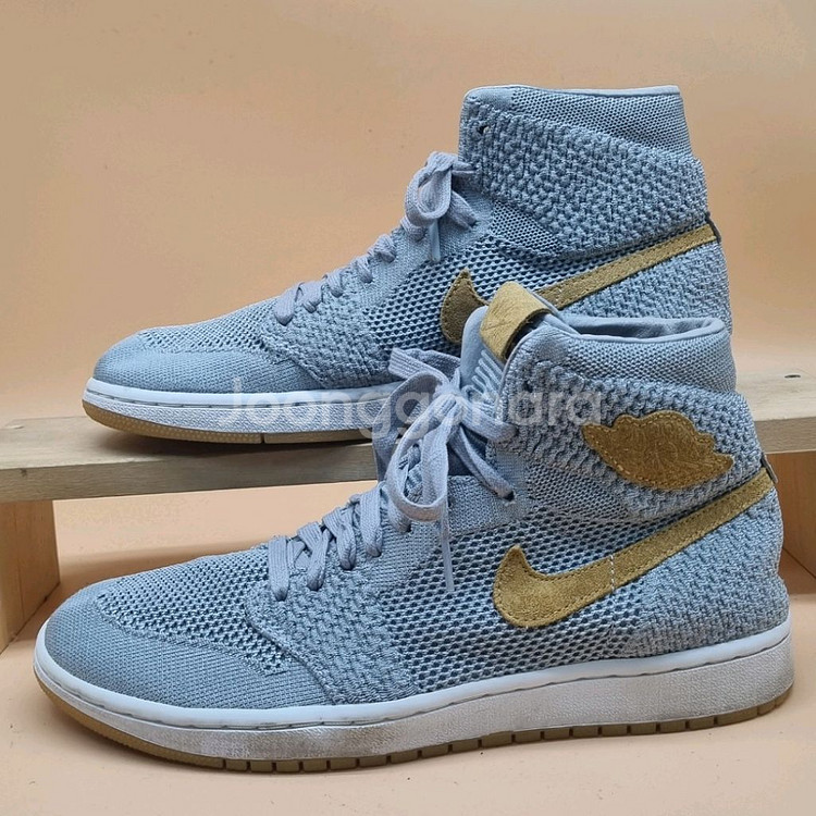 나이키 에어조던1 플라이니트 울프그레이275--0