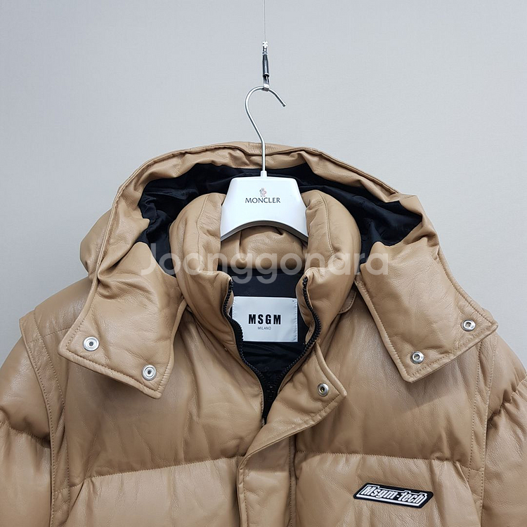 msgm 테크 패딩 자켓 48사이즈--2