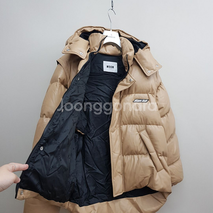 msgm 테크 패딩 자켓 48사이즈--5