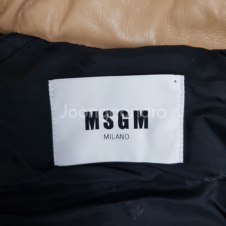 msgm 테크 패딩 자켓 48사이즈--8