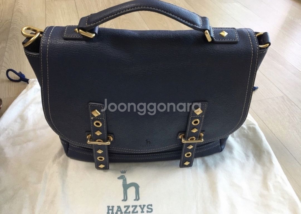 미사용/ 헤지스 토트겸 숄더백--1