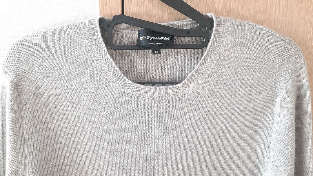 정품]Emporio Armani 울 니트 50--2