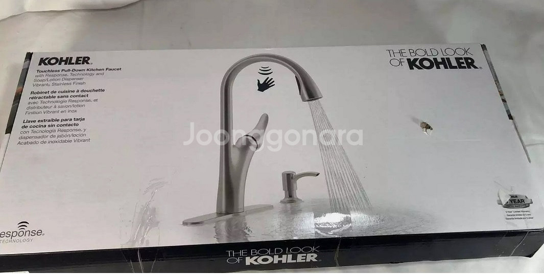새제품 / 콜러 / 무광 / Kohler 터치리스 거위--1