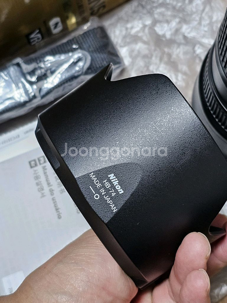 니콘 DSLR용 24-70 2.8 ED VR 팝니다.--2