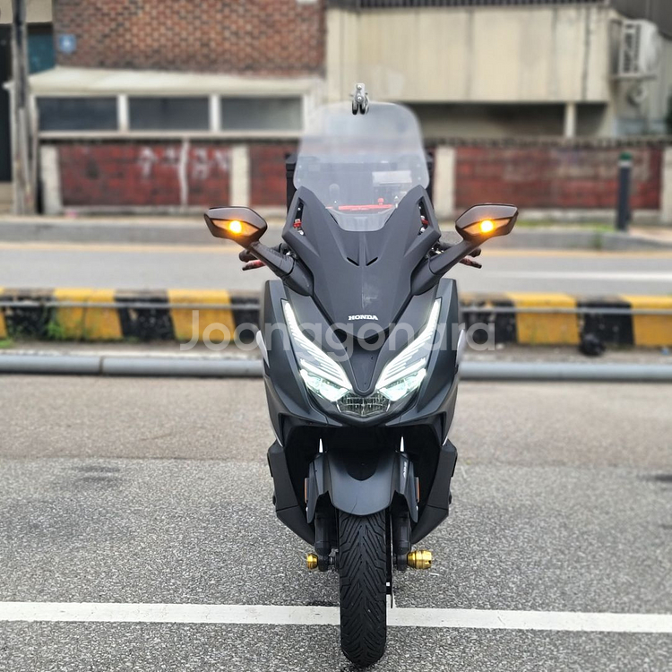 4_구변o이전가능 21년식 포르자350 배달셋팅 팝니다--2