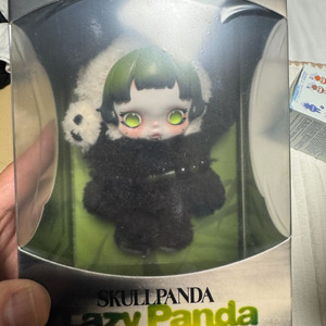 공식 팝마트 라부부 스컬판다 여유로운 판다 정품