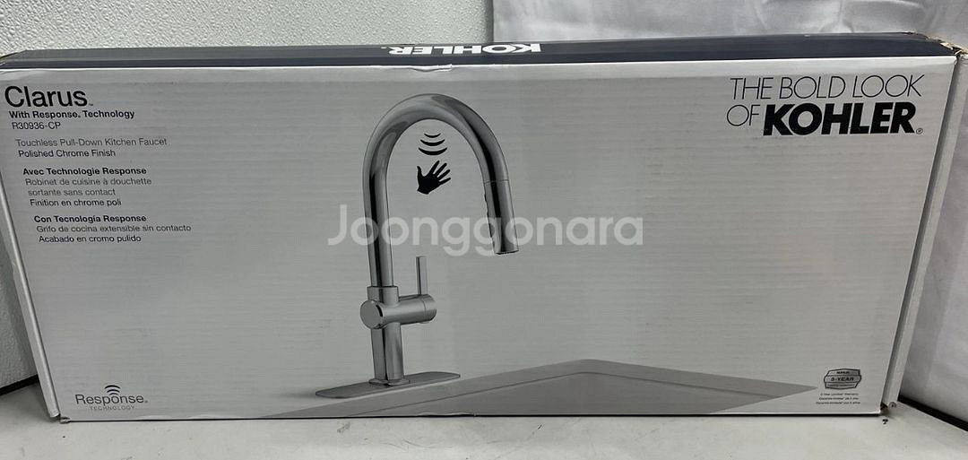 Kohler 콜러 Clarus 클라러스 터치리스주방수전--0